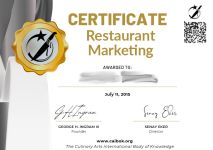 Restaurant Marketing Certification